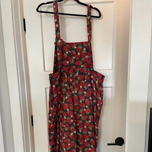Princess Highway Strawberry Wide Leg Overalls